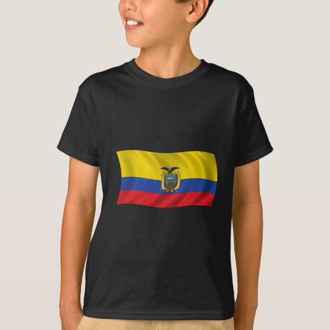 Flag of Ecuador T-Shirt (Front)