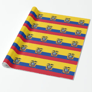 Flag of Ecuador Wrapping Paper