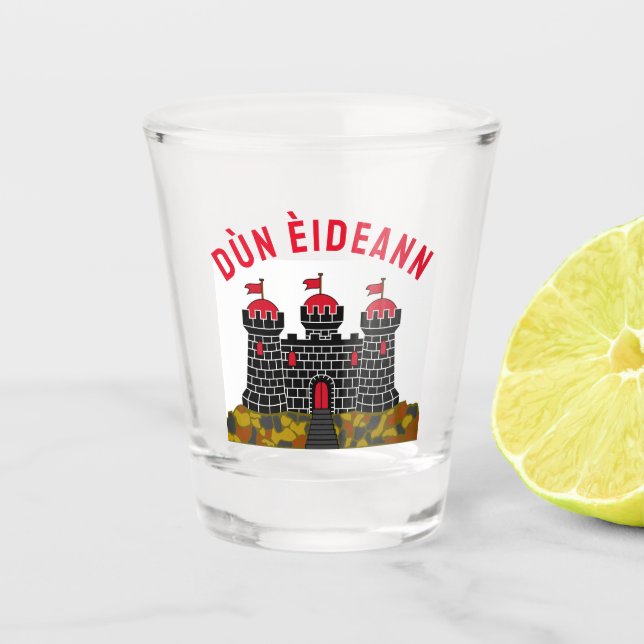 Flag of Edinburgh - SCOTLAND Shot Glass (Front)