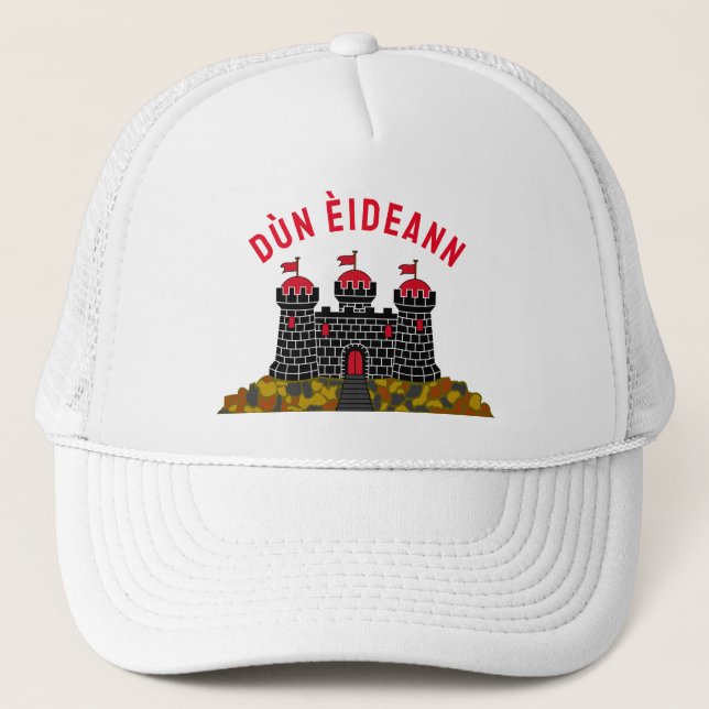 Flag of Edinburgh - SCOTLAND Trucker Hat (Front)