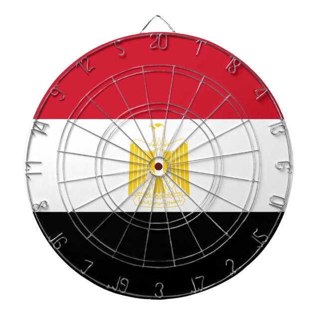 Flag of Egypt Dartboard (Front)