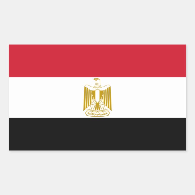 Flag of Egypt Decal Sticker (Front)