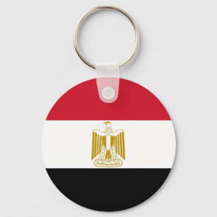 Flag of Egypt Key Ring