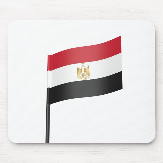 Flag of Egypt Mouse Pad (Front)