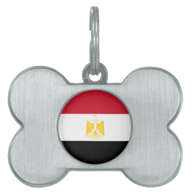 Flag of Egypt Pet ID Tag (Front)