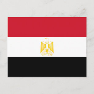 Flag of Egypt Postcard