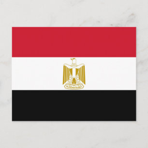 Flag of Egypt Postcard