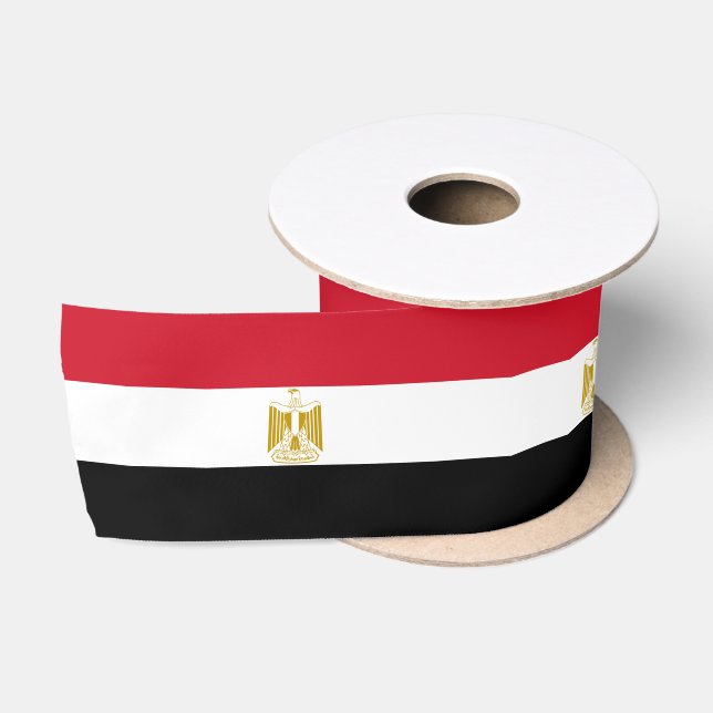 Flag of Egypt Satin Ribbon (Spool)