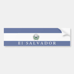 Flag of El Salvador  Bumper Sticker