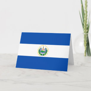 Flag of El Salvador Card