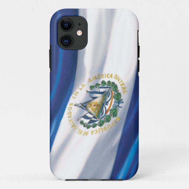 Flag of El Salvador iPhone 5 Case-Mate Case (Back)