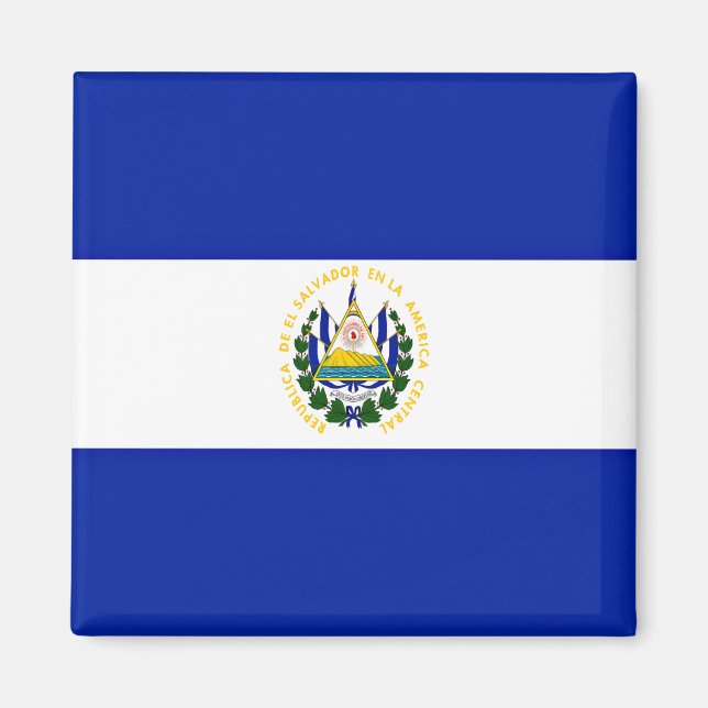 Flag of El Salvador Magnet (Front)