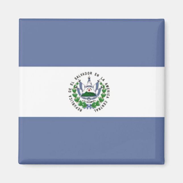 Flag of El Salvador Magnet (Front)