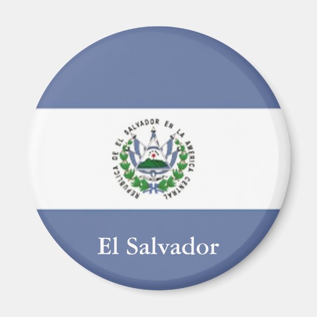 Flag of El Salvador Magnet (Front)