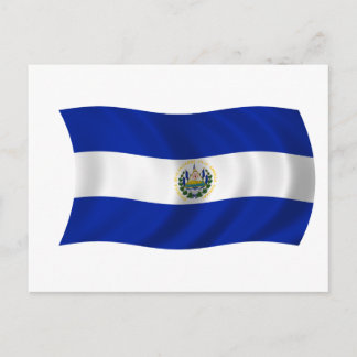 Flag of El Salvador Postcard