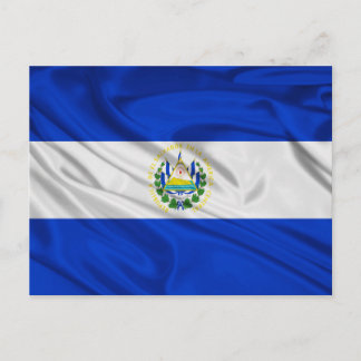 Flag of El Salvador Postcard