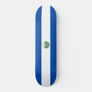 Flag of El Salvador Skateboard