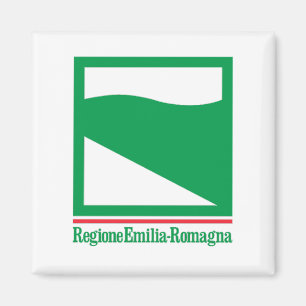 Flag of Emilia Romagna (Italy) Magnet