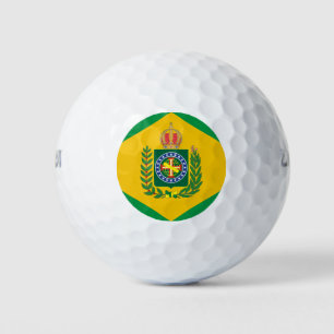 Flag of Empire of Brazil Golf Balls