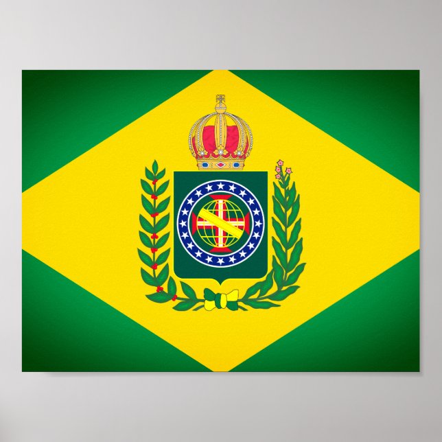 Flag of Empire of Brazil Poster (Front)