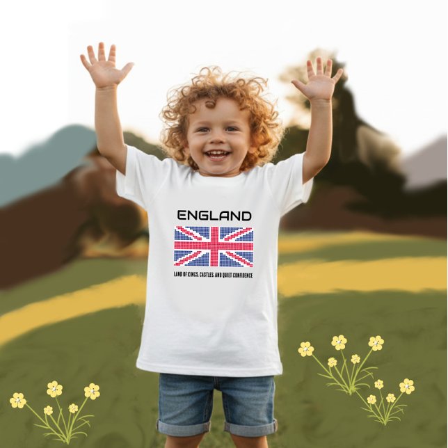 Flag of England Baby T-Shirt (Creator Uploaded)