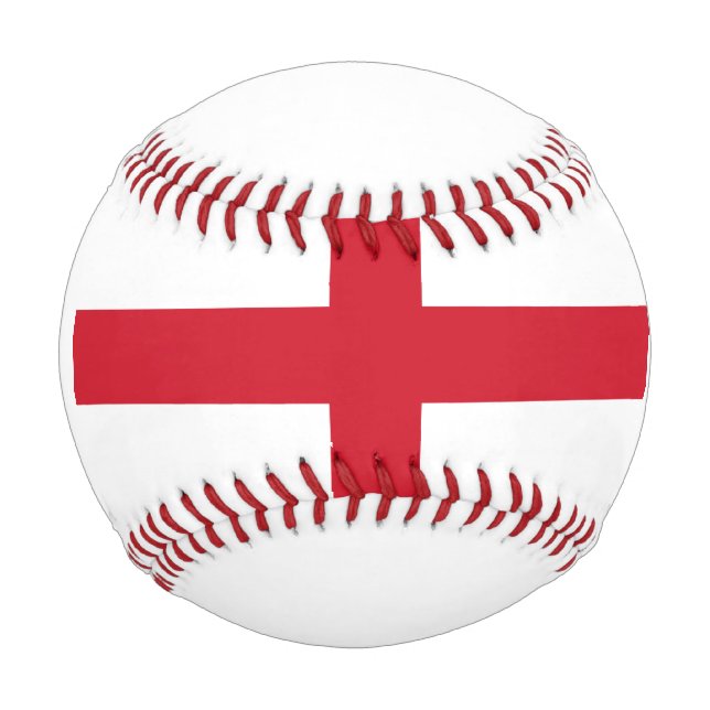 Flag of England Baseball (Back)