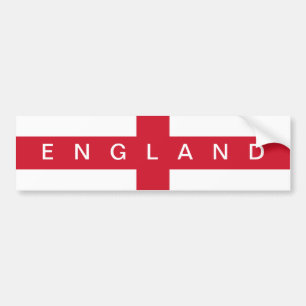 Flag of England Bumper Sticker