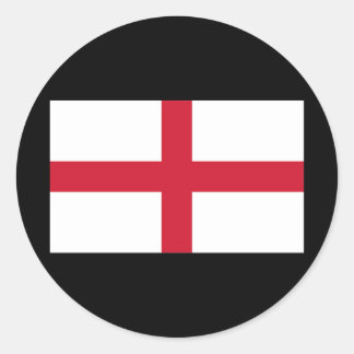 Flag of England Classic Round Sticker