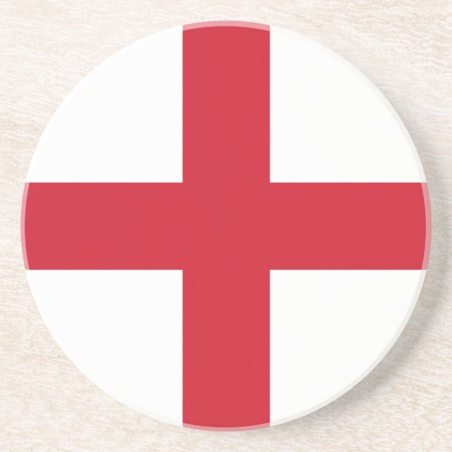 Flag of England Coaster (Front)