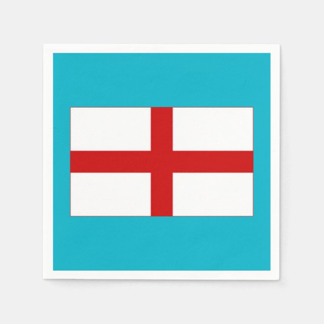 Flag of England Napkins (Front)