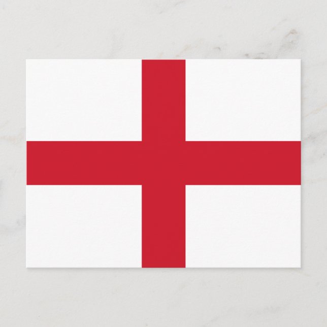Flag of England Postcard (Front)