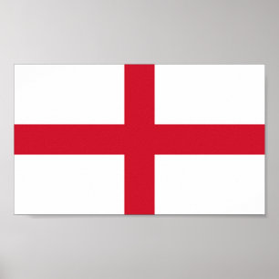 Flag of England Poster