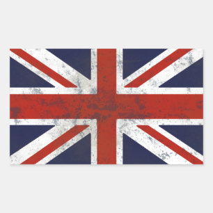 FLAG OF ENGLAND RECTANGULAR STICKER