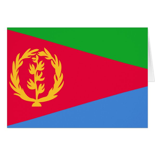 Flag of Eritrea (Front Horizontal)