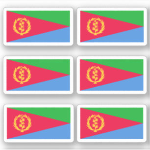 Flag of Eritrea - a collection Sticker