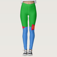 Flag of Eritrea Leggings