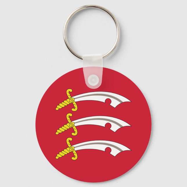 Flag of Essex Keychain (Front)