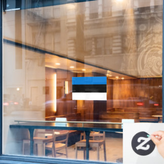 Flag of Estonia custom-cut