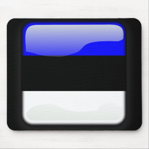 Flag of Estonia Mouse Pad