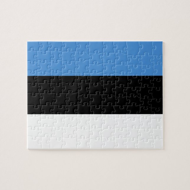 Flag of Estonia Photo Puzzle (Horizontal)