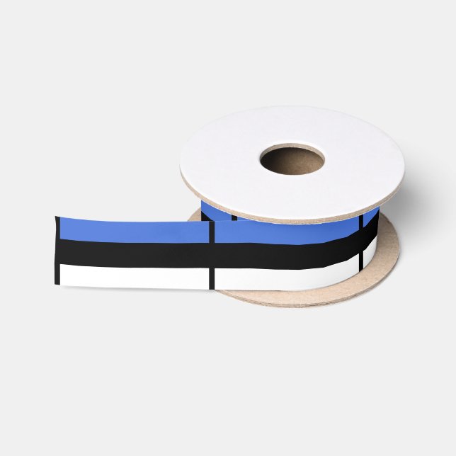 Flag of Estonia Satin Ribbon (Spool)