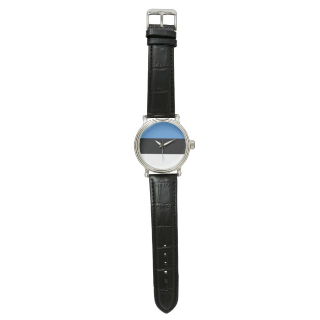 Flag of Estonia Watch (Flat)