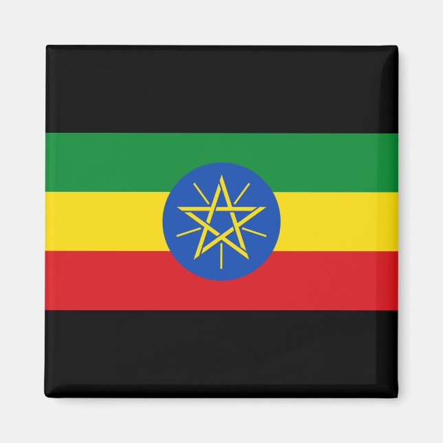 Flag of Ethiopia Magnet (Front)