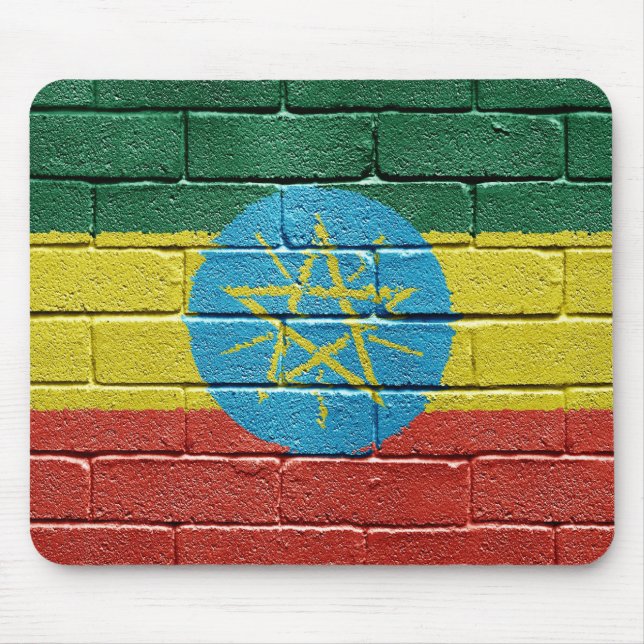 Flag of Ethiopia Mouse Pad (Front)