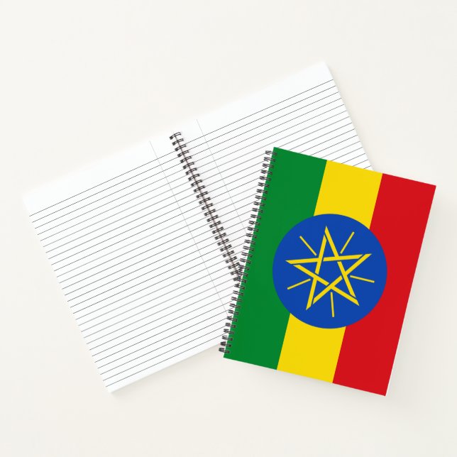 Flag of Ethiopia Notebook (Inside)