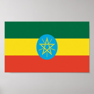 Flag of Ethiopia Poster