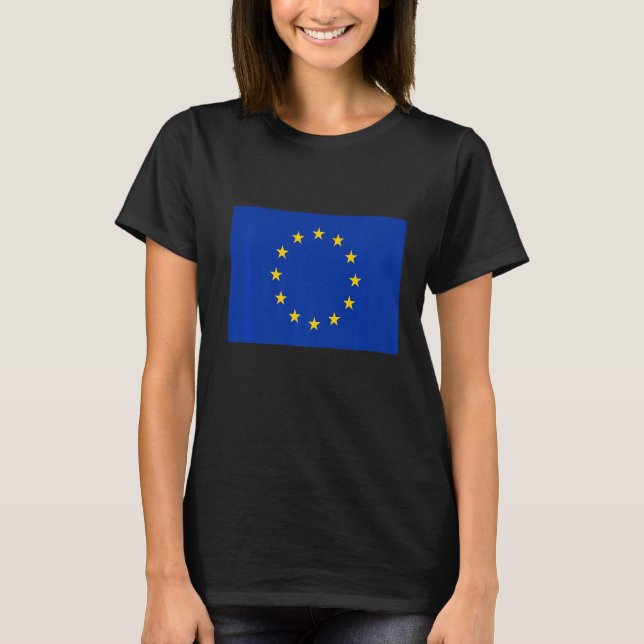 Flag Of Europe   T-Shirt (Front)