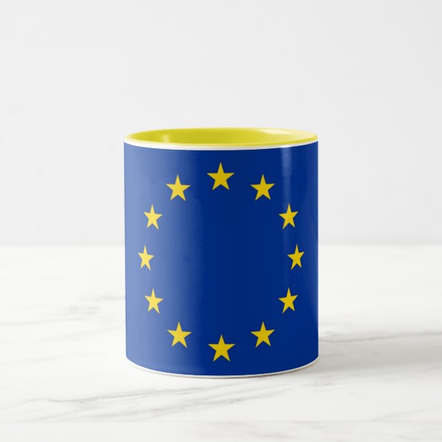 Flag of European Union Mug (Center)