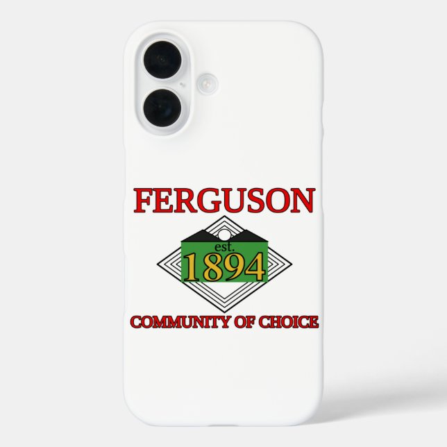Flag of Ferguson, Missouri Case-Mate iPhone Case (Back)