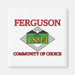 Flag of Ferguson, Missouri Magnet